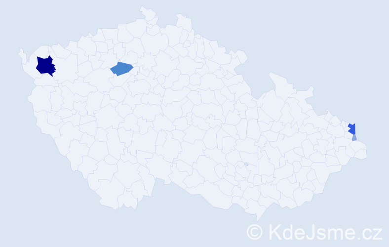 Příjmení: 'Svinčiaková', počet výskytů 11 v celé ČR