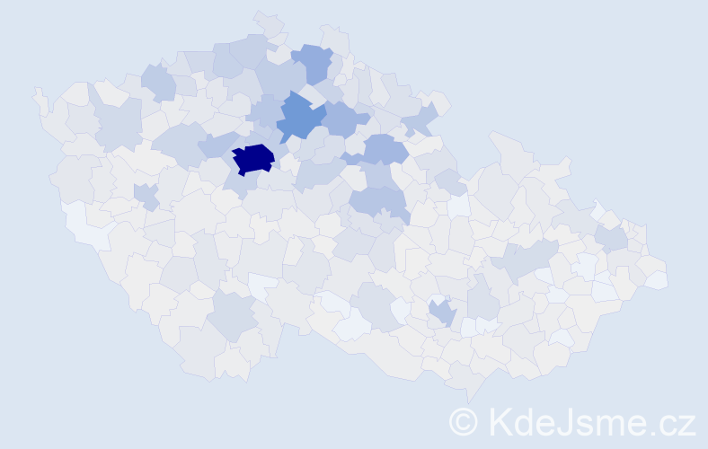 Příjmení: 'Šulcová', počet výskytů 3921 v celé ČR