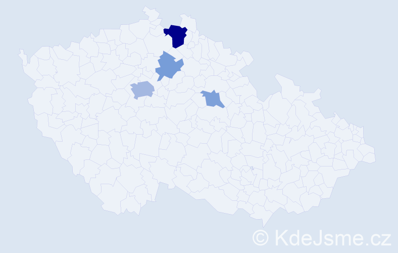 Příjmení: 'Saleychuk', počet výskytů 10 v celé ČR