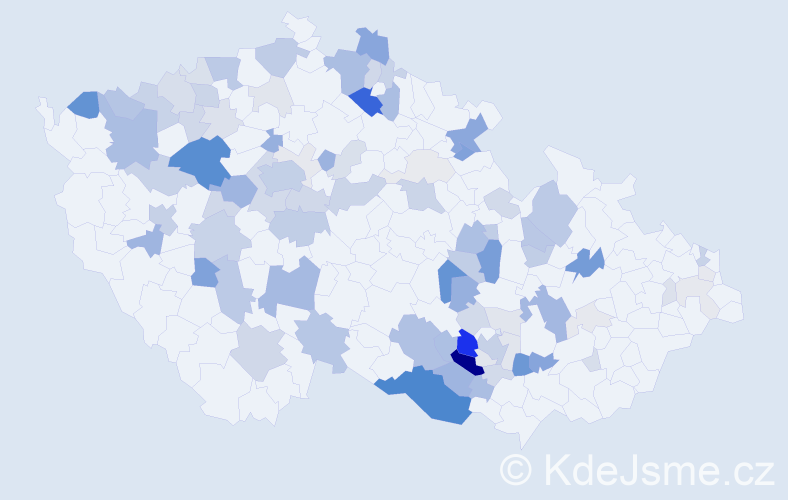 Příjmení: 'Leitnerová', počet výskytů 285 v celé ČR