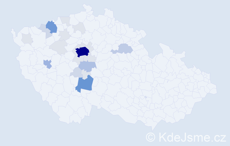 Příjmení: 'Merxbauer', počet výskytů 76 v celé ČR