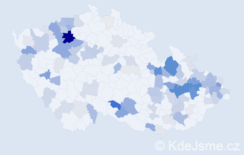 Příjmení: 'Drexler', počet výskytů 327 v celé ČR