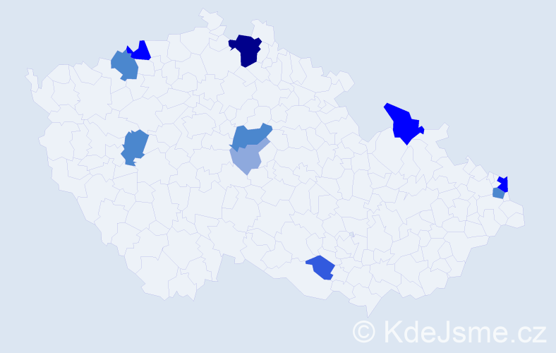 Příjmení: 'Čarnogurská', počet výskytů 29 v celé ČR