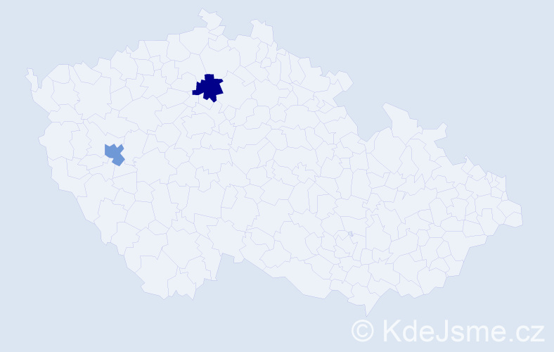 Příjmení: 'Balitskyy', počet výskytů 2 v celé ČR