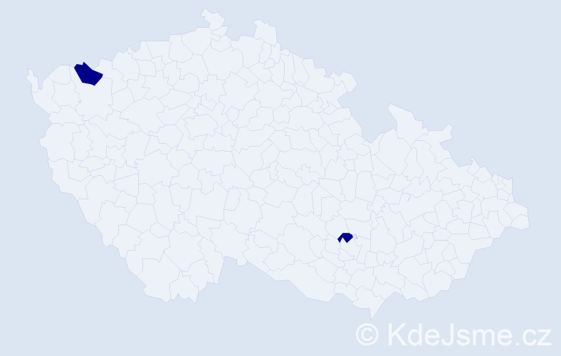 Příjmení: 'Makatura', počet výskytů 4 v celé ČR