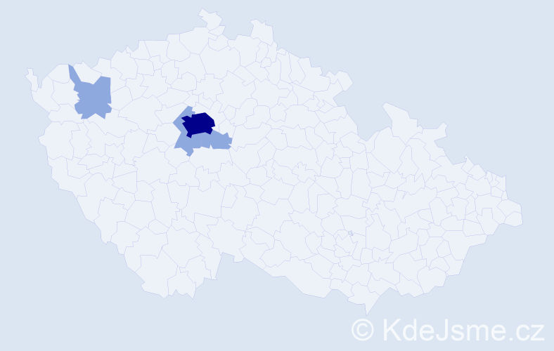 Příjmení: 'Aneltová', počet výskytů 12 v celé ČR