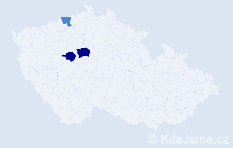 Příjmení: 'Vassilyeva', počet výskytů 7 v celé ČR