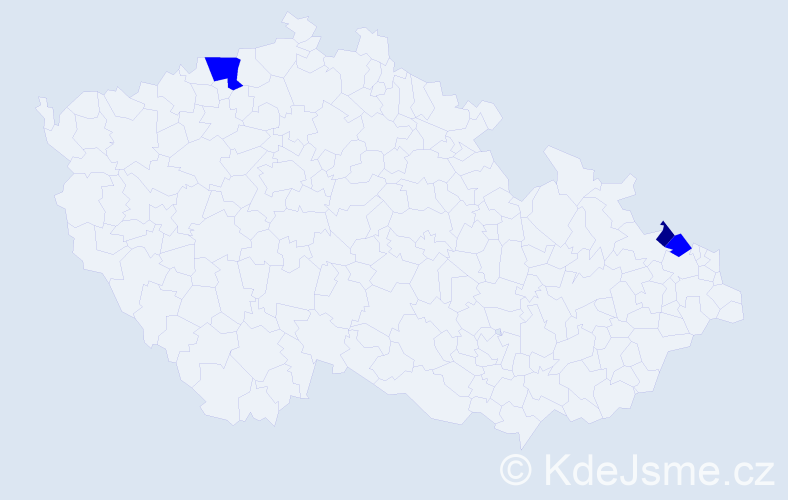 Příjmení: 'Matissková', počet výskytů 4 v celé ČR