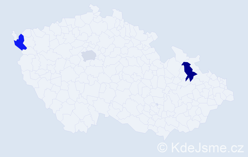 Příjmení: 'Schefflerová', počet výskytů 3 v celé ČR