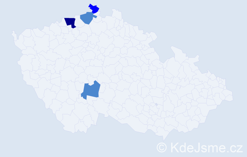 Příjmení: 'Turánská', počet výskytů 11 v celé ČR