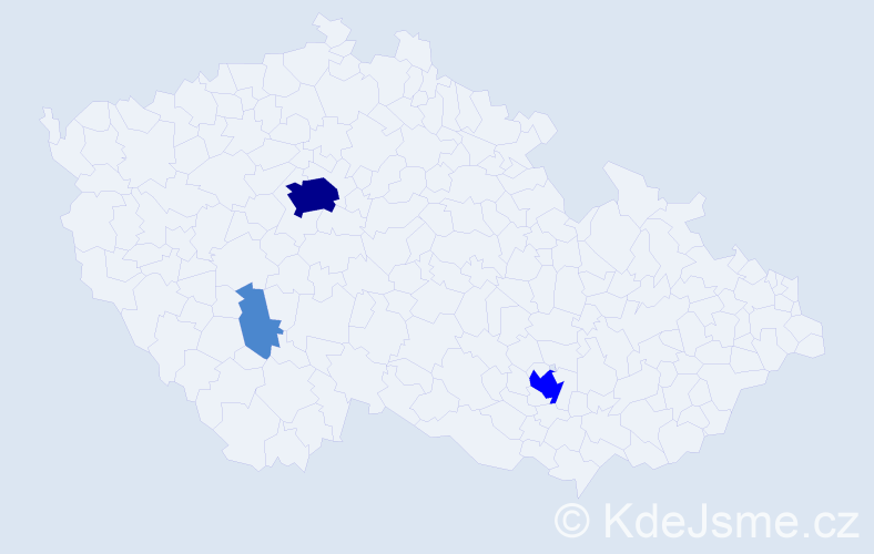 Příjmení: 'Ehrenthalová', počet výskytů 6 v celé ČR