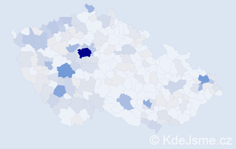 Příjmení: 'Hlinka', počet výskytů 508 v celé ČR