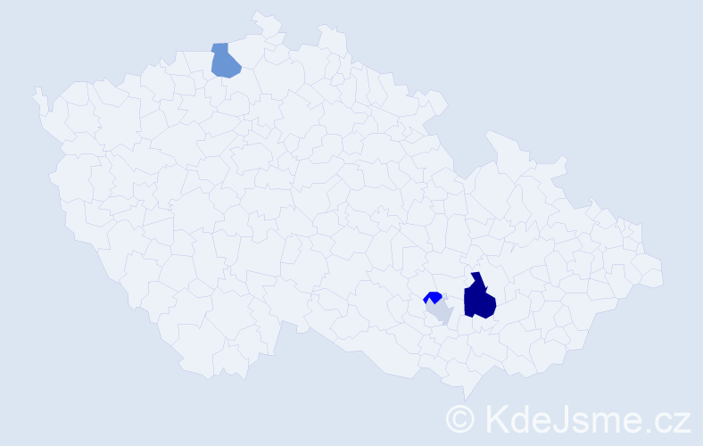 Příjmení: 'Karpinský', počet výskytů 7 v celé ČR