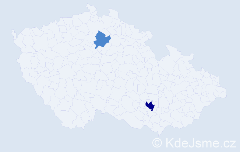 Příjmení: 'Klempfner', počet výskytů 4 v celé ČR