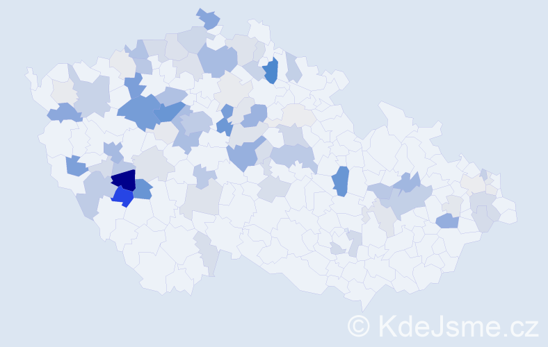 Příjmení: 'Barochová', počet výskytů 314 v celé ČR