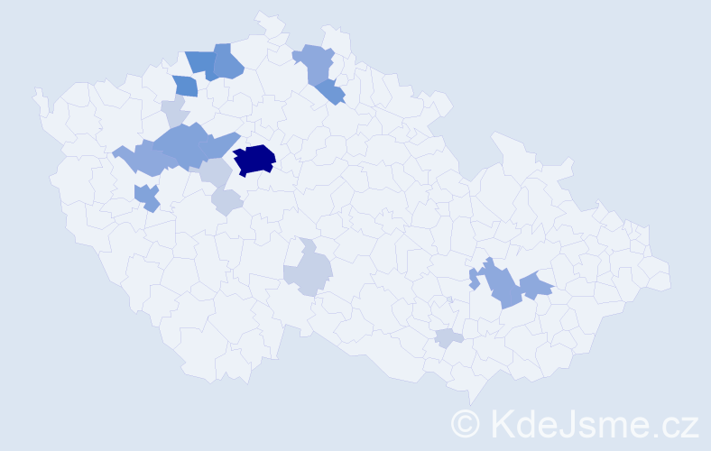 Příjmení: 'Bretschneider', počet výskytů 52 v celé ČR