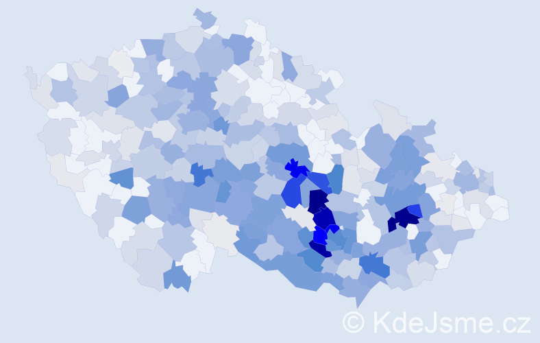 Příjmení: 'Brázda', počet výskytů 1542 v celé ČR