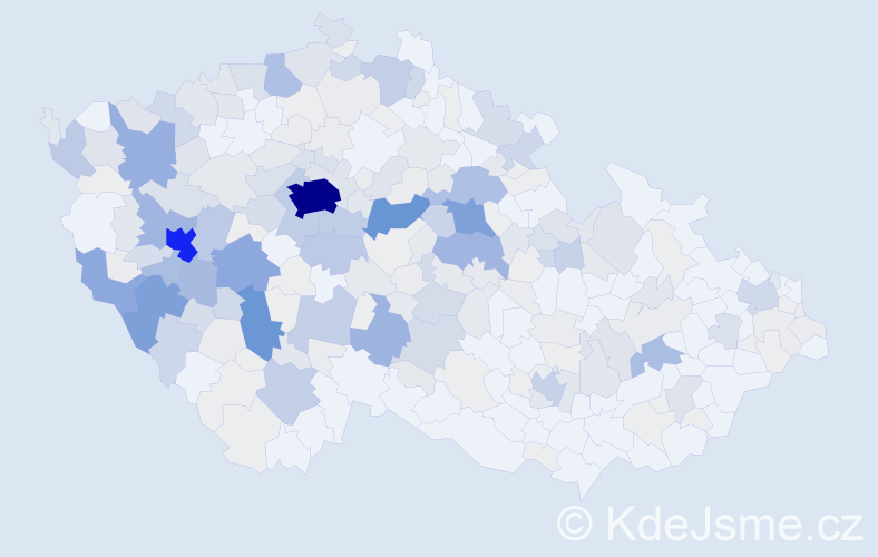 Příjmení: 'Skalová', počet výskytů 1213 v celé ČR