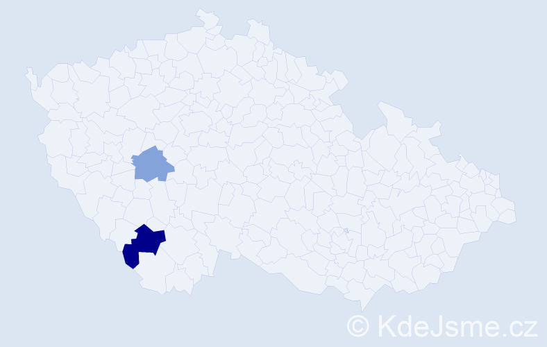 Příjmení: 'Ambatziadis', počet výskytů 3 v celé ČR