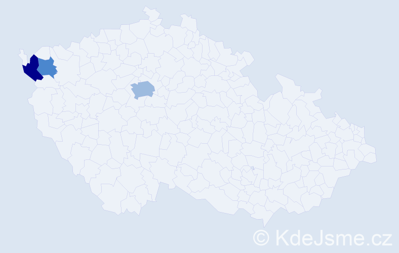 Příjmení: 'Arceová', počet výskytů 7 v celé ČR