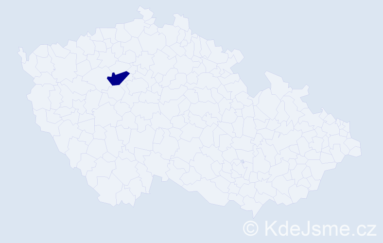 Příjmení: '"Bejčková Petrovická"', počet výskytů 1 v celé ČR