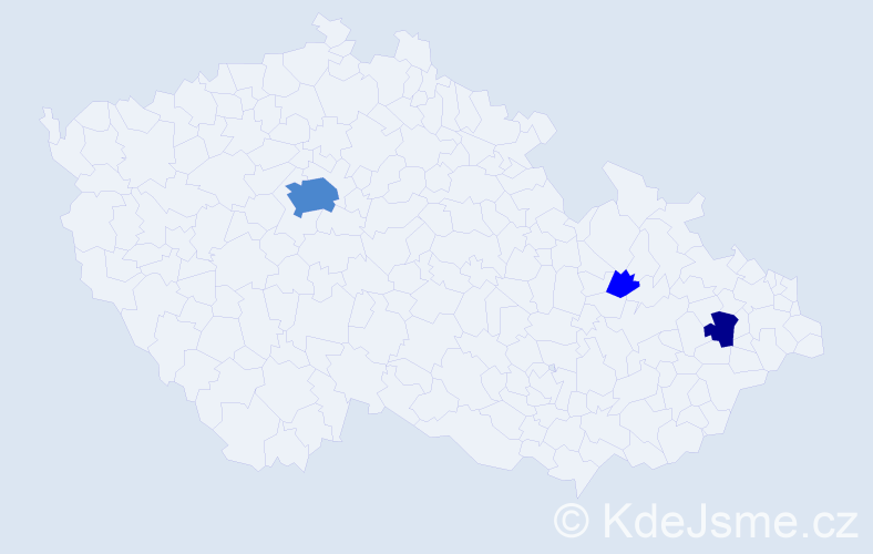 Příjmení: 'Harbula', počet výskytů 6 v celé ČR