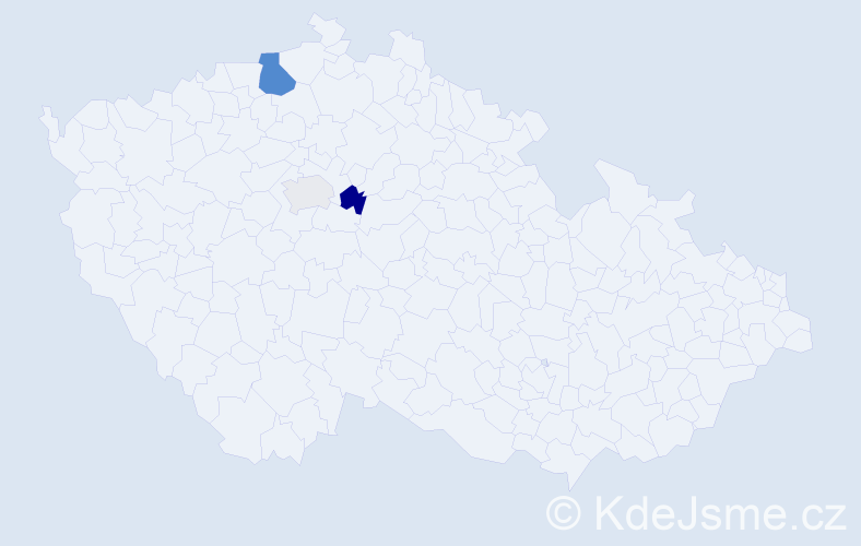 Příjmení: 'Kolankiewiczová', počet výskytů 12 v celé ČR