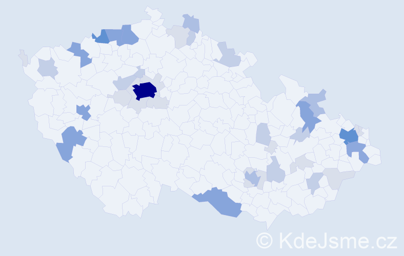 Příjmení: 'Brettschneider', počet výskytů 119 v celé ČR