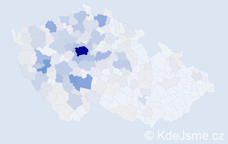 Příjmení: 'Fořt', počet výskytů 1057 v celé ČR