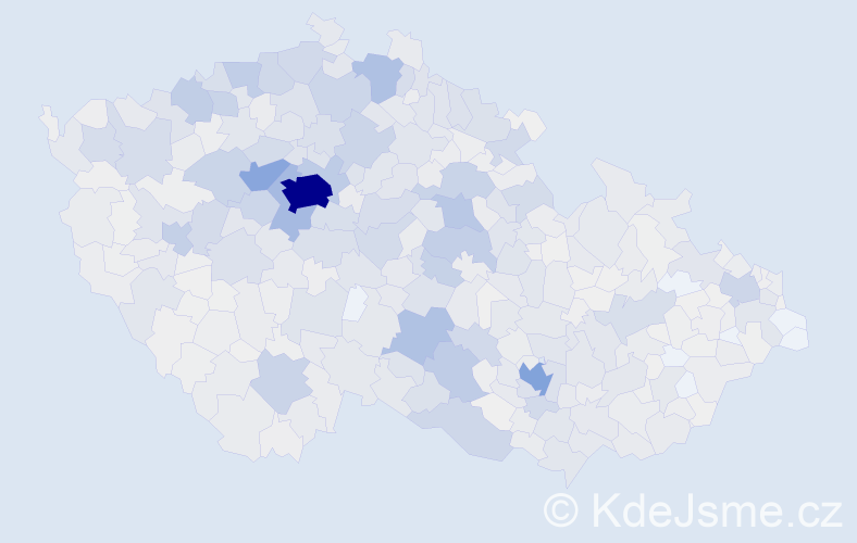 Příjmení: 'Čermák', počet výskytů 7941 v celé ČR