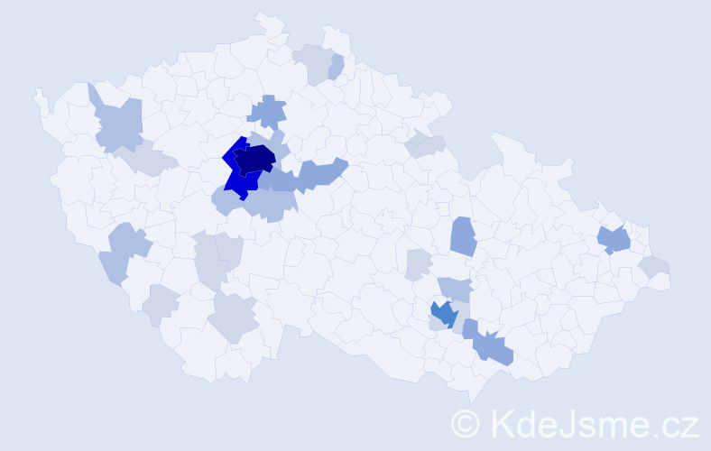Příjmení: 'Alexandrová', počet výskytů 81 v celé ČR
