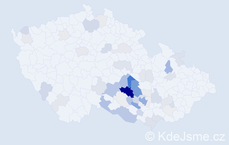 Příjmení: 'Bojanovský', počet výskytů 229 v celé ČR