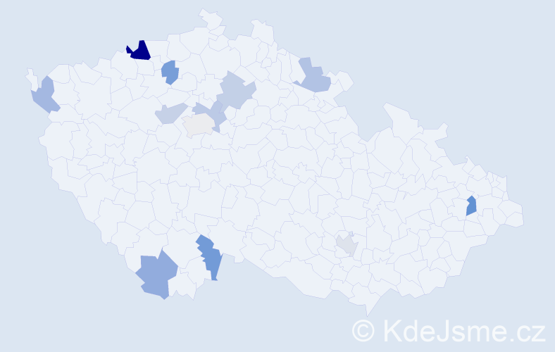 Příjmení: '"Dao Quang"', počet výskytů 17 v celé ČR