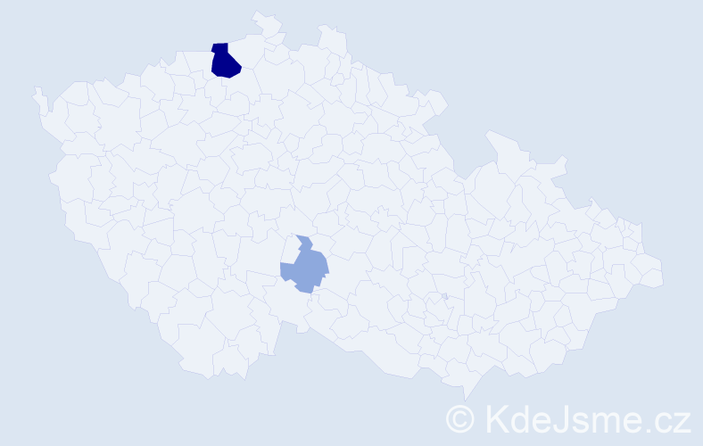 Příjmení: 'Leszko', počet výskytů 6 v celé ČR