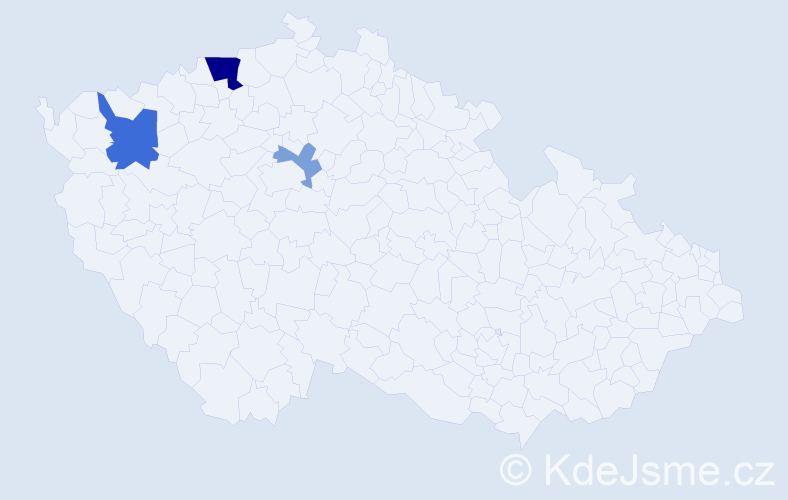 Příjmení: 'Fujava', počet výskytů 7 v celé ČR