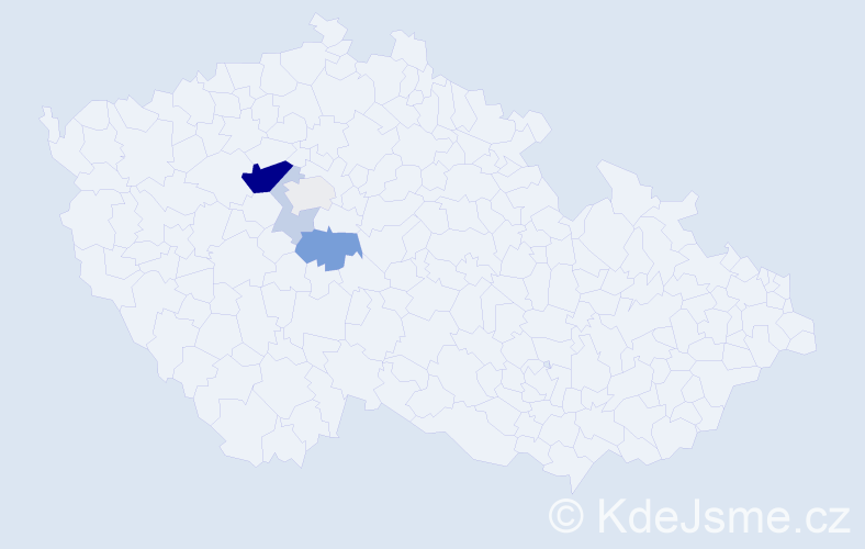Příjmení: 'Wachauf', počet výskytů 15 v celé ČR