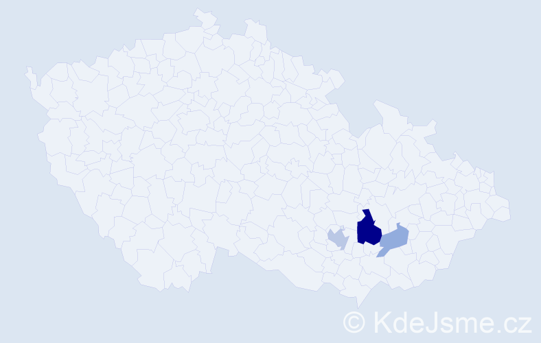 Příjmení: 'Laidorf', počet výskytů 7 v celé ČR