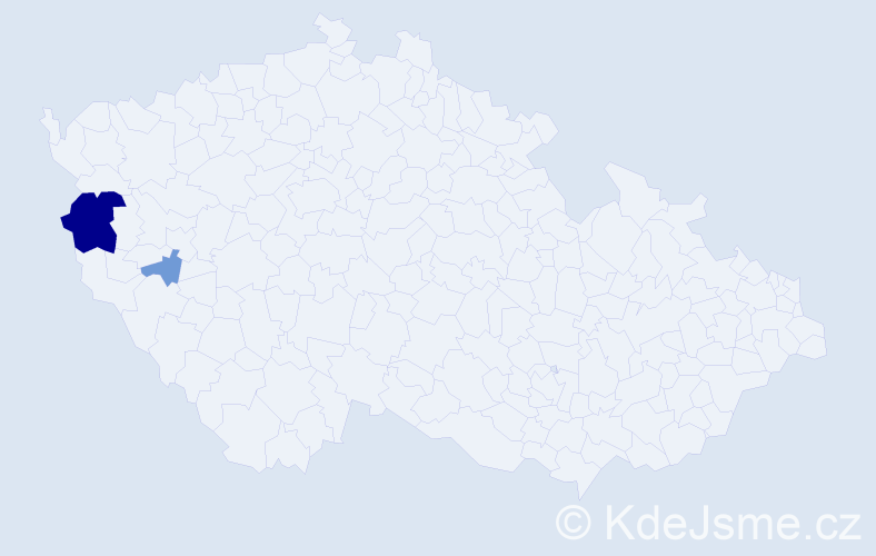 Příjmení: 'Morgenstein', počet výskytů 12 v celé ČR