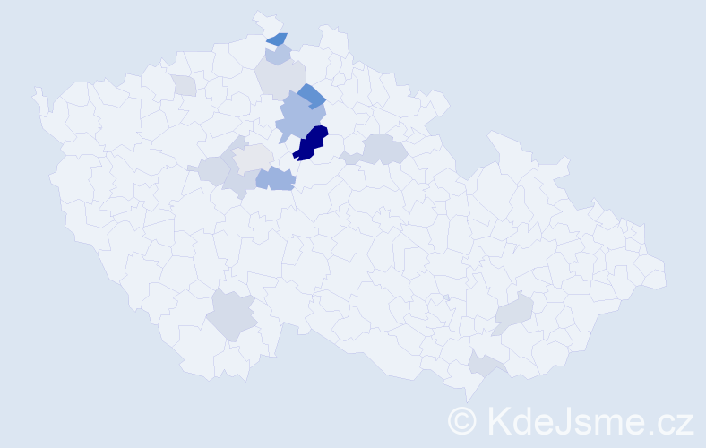 Příjmení: 'Ottomanská', počet výskytů 41 v celé ČR