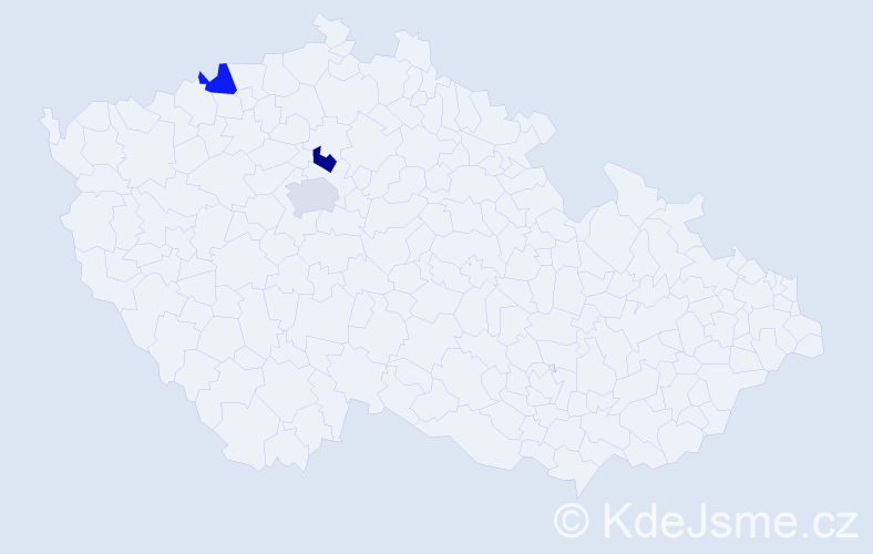 Příjmení: 'Mölzerová', počet výskytů 3 v celé ČR