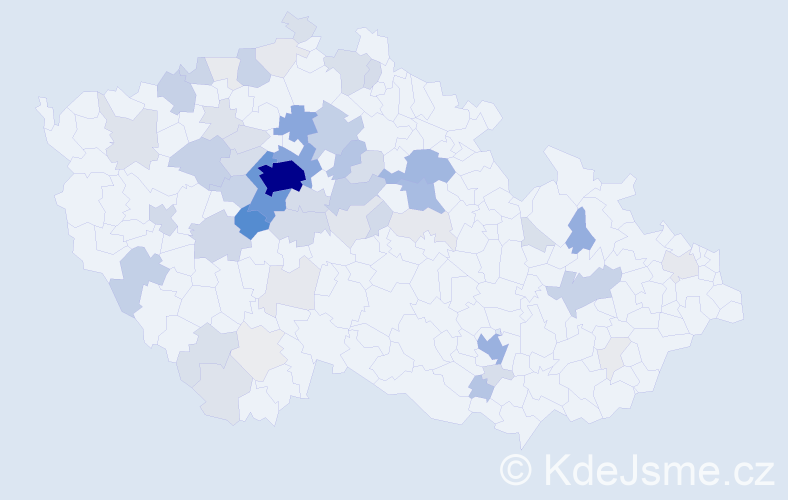 Příjmení: 'Chen', počet výskytů 598 v celé ČR