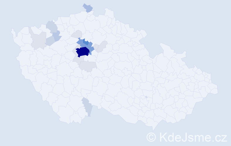 Příjmení: 'Purnoch', počet výskytů 72 v celé ČR