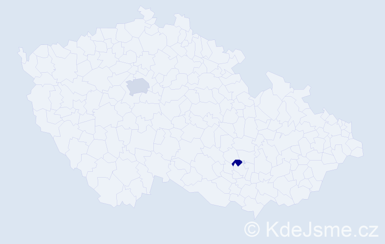 Příjmení: 'Hakobyanová', počet výskytů 3 v celé ČR