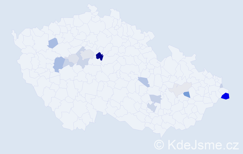 Příjmení: 'Friedmann', počet výskytů 48 v celé ČR