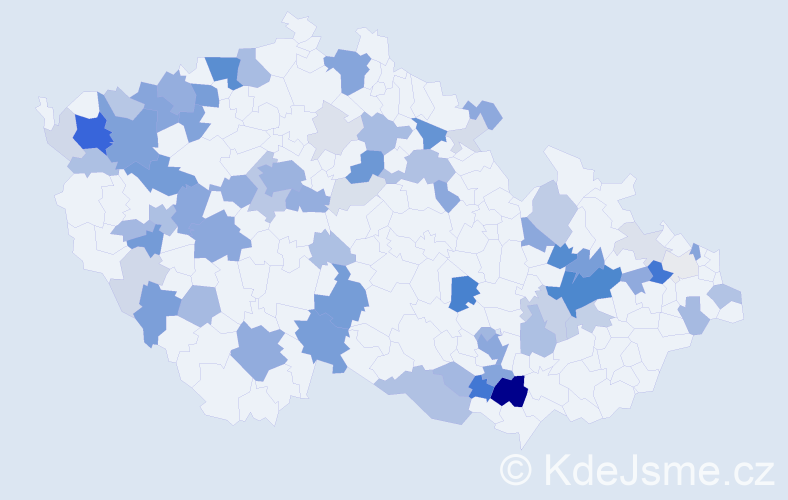 Příjmení: 'Hirsch', počet výskytů 233 v celé ČR