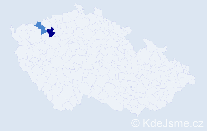 Příjmení: 'Muňová', počet výskytů 7 v celé ČR