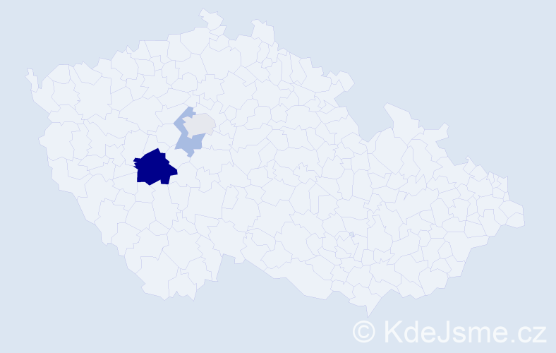 Příjmení: 'Ziopulos', počet výskytů 7 v celé ČR