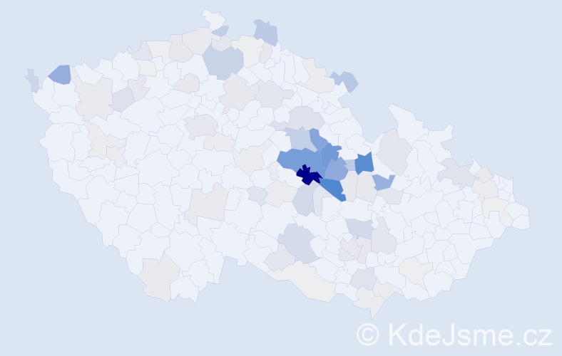 Příjmení: 'Filipiová', počet výskytů 286 v celé ČR