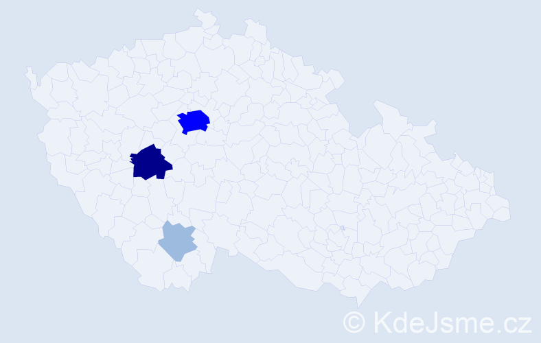 Příjmení: 'Piazzová', počet výskytů 8 v celé ČR