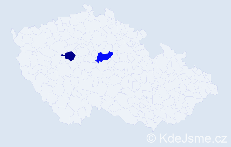 Příjmení: 'Nottek', počet výskytů 2 v celé ČR